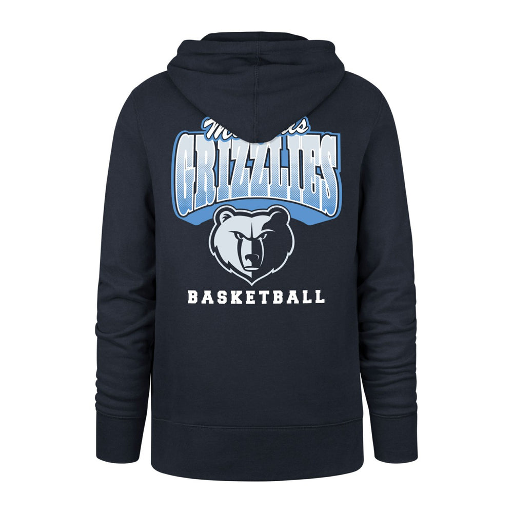 Navy Memphis Grizzlies '47 2025/26 City Edition Jab Step Headline Hoodie | NBA
