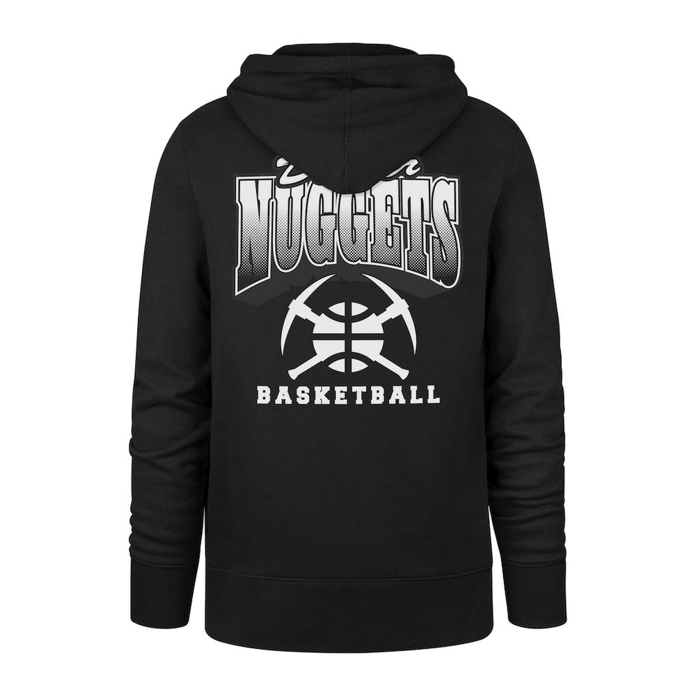 Black Denver Nuggets '47 2025/26 City Edition Jab Step Headline Hoodie | NBA