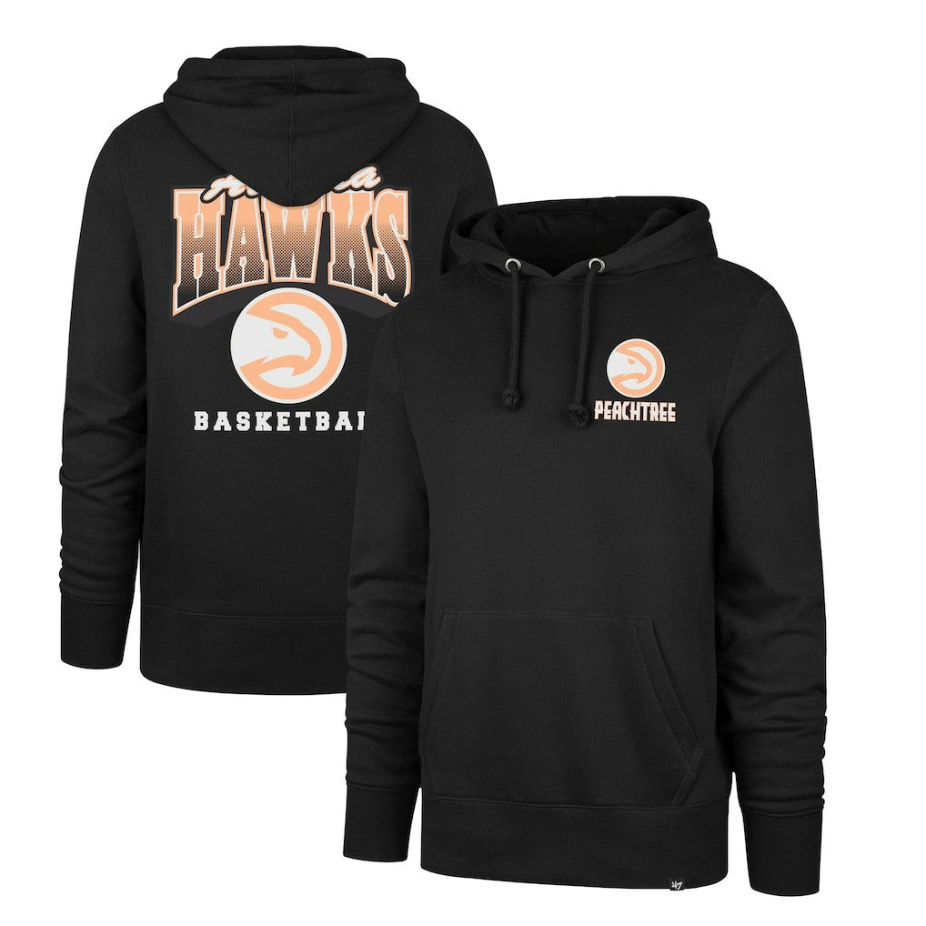 Black Atlanta Hawks '47 2025/26 City Edition Jab Step Headline Hoodie | NBA