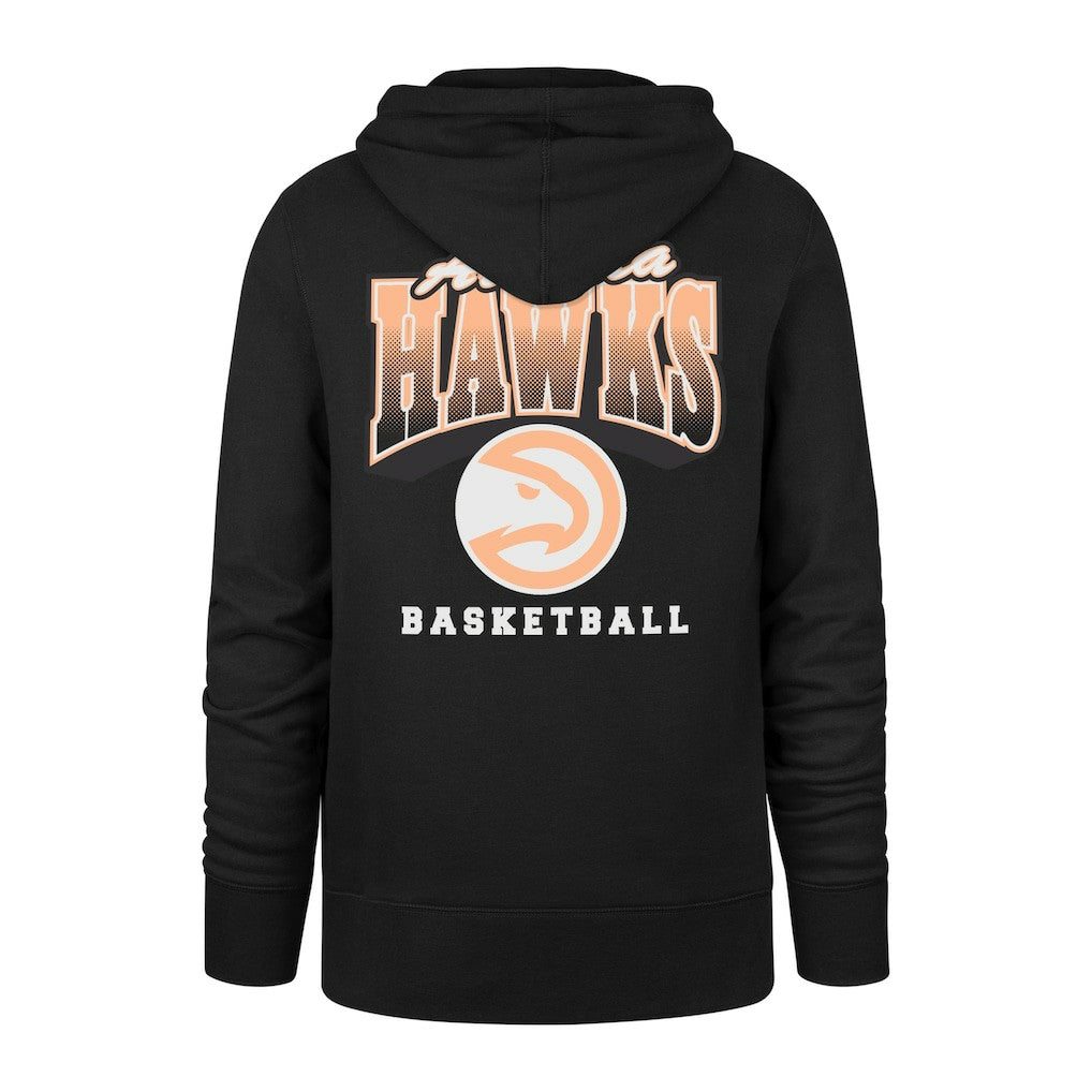 Black Atlanta Hawks '47 2025/26 City Edition Jab Step Headline Hoodie | NBA