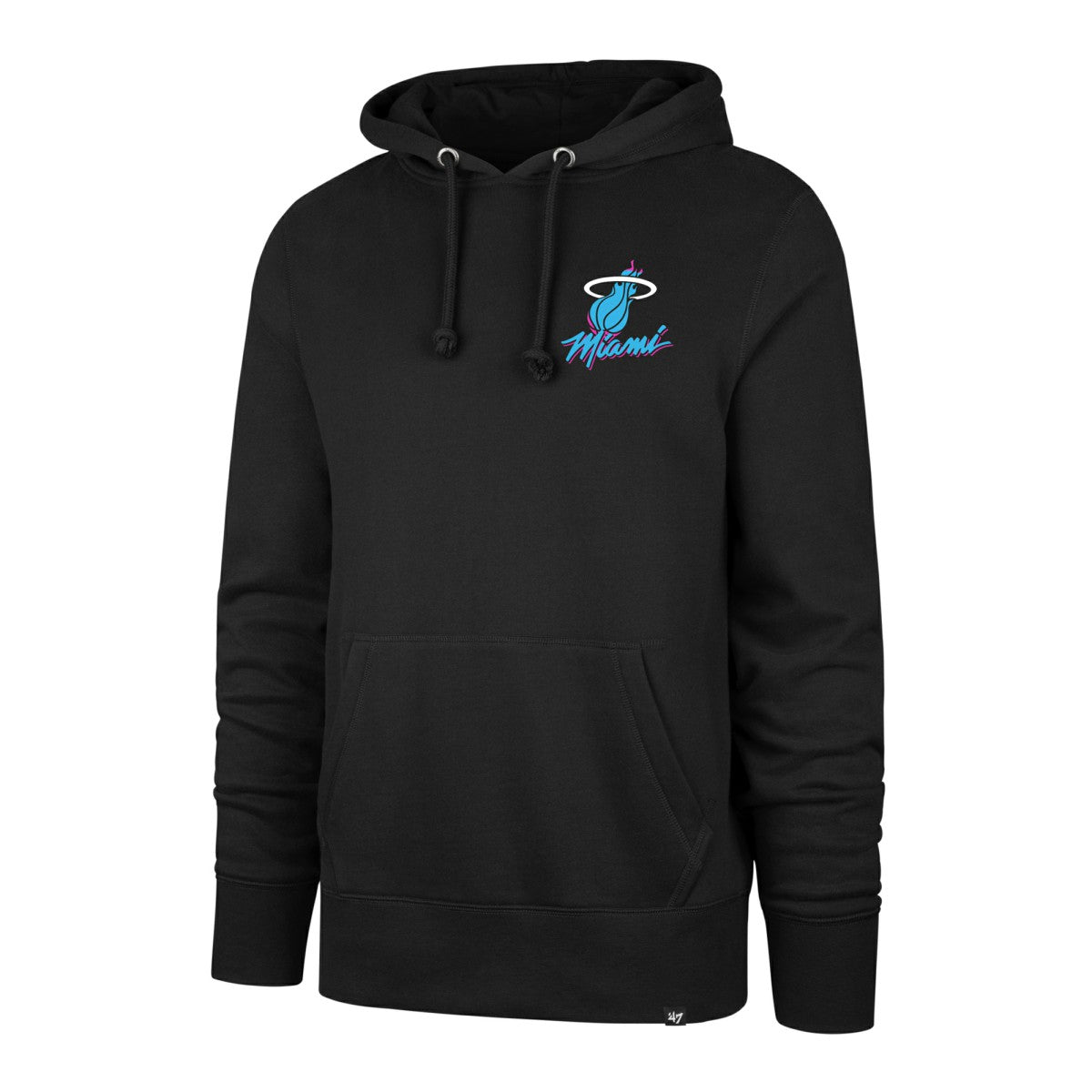 Black Miami Heat '47 2025/26 City Edition Jab Step Headline Hoodie | NBA