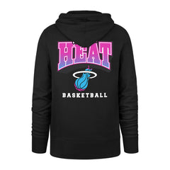 Black Miami Heat '47 2025/26 City Edition Jab Step Headline Hoodie | NBA