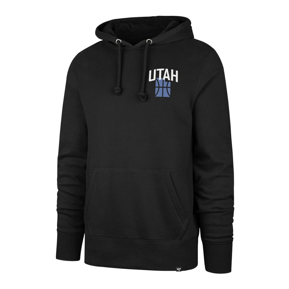 Black Utah Jazz '47 2025/26 City Edition Jab Step Headline Hoodie | NBA