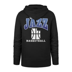 Black Utah Jazz '47 2025/26 City Edition Jab Step Headline Hoodie | NBA