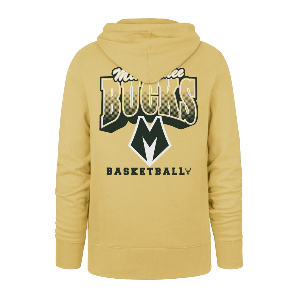 Gold Milwaukee Bucks '47 2025/26 City Edition Jab Step Headline Hoodie | NBA