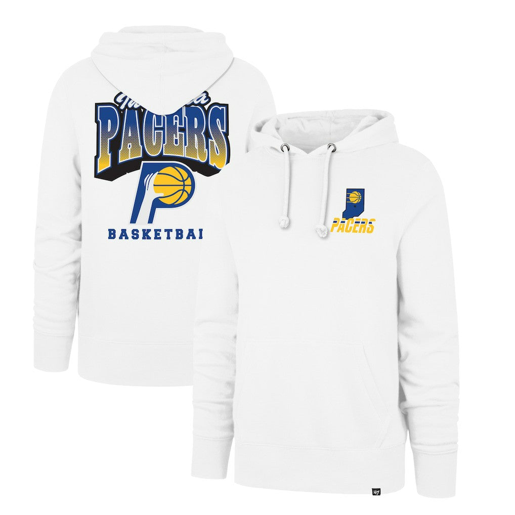 White Indiana Pacers '47 2025/26 City Edition Jab Step Headline Hoodie | NBA