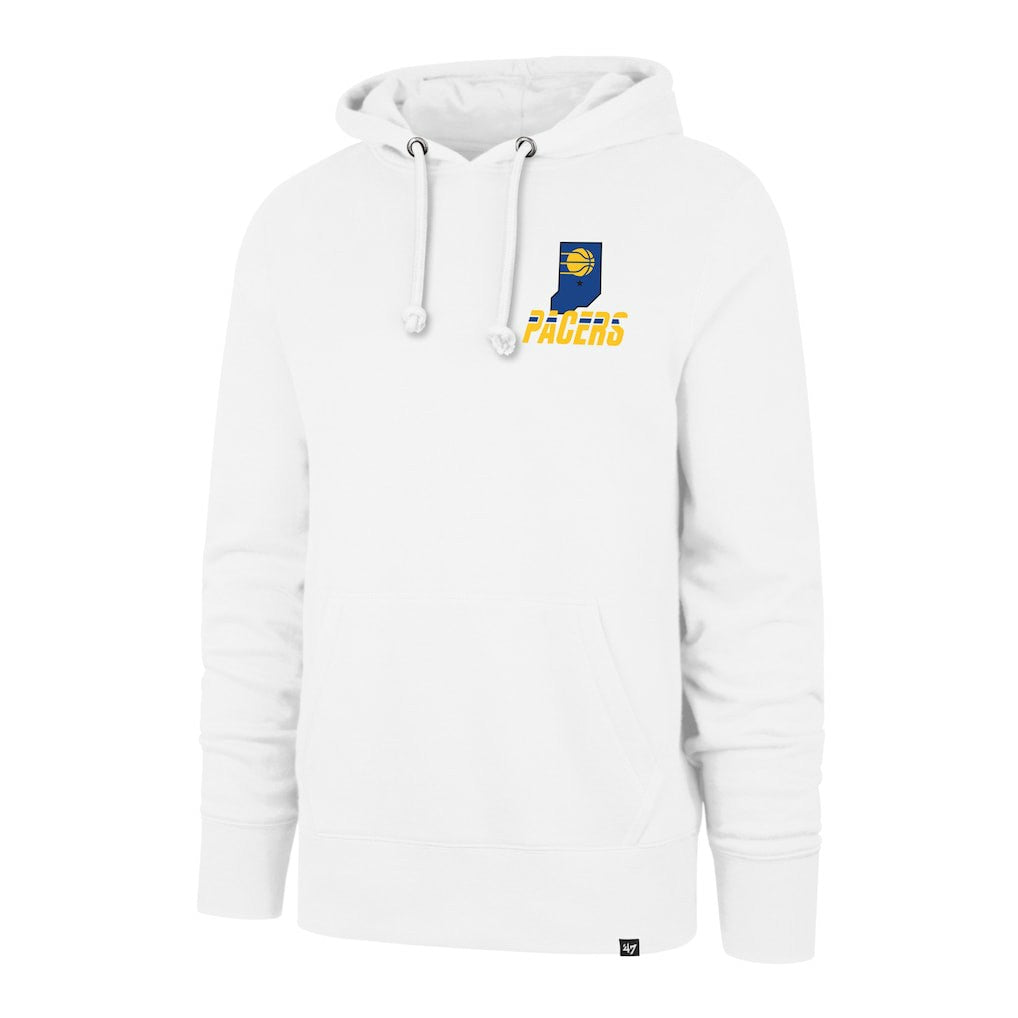 White Indiana Pacers '47 2025/26 City Edition Jab Step Headline Hoodie | NBA