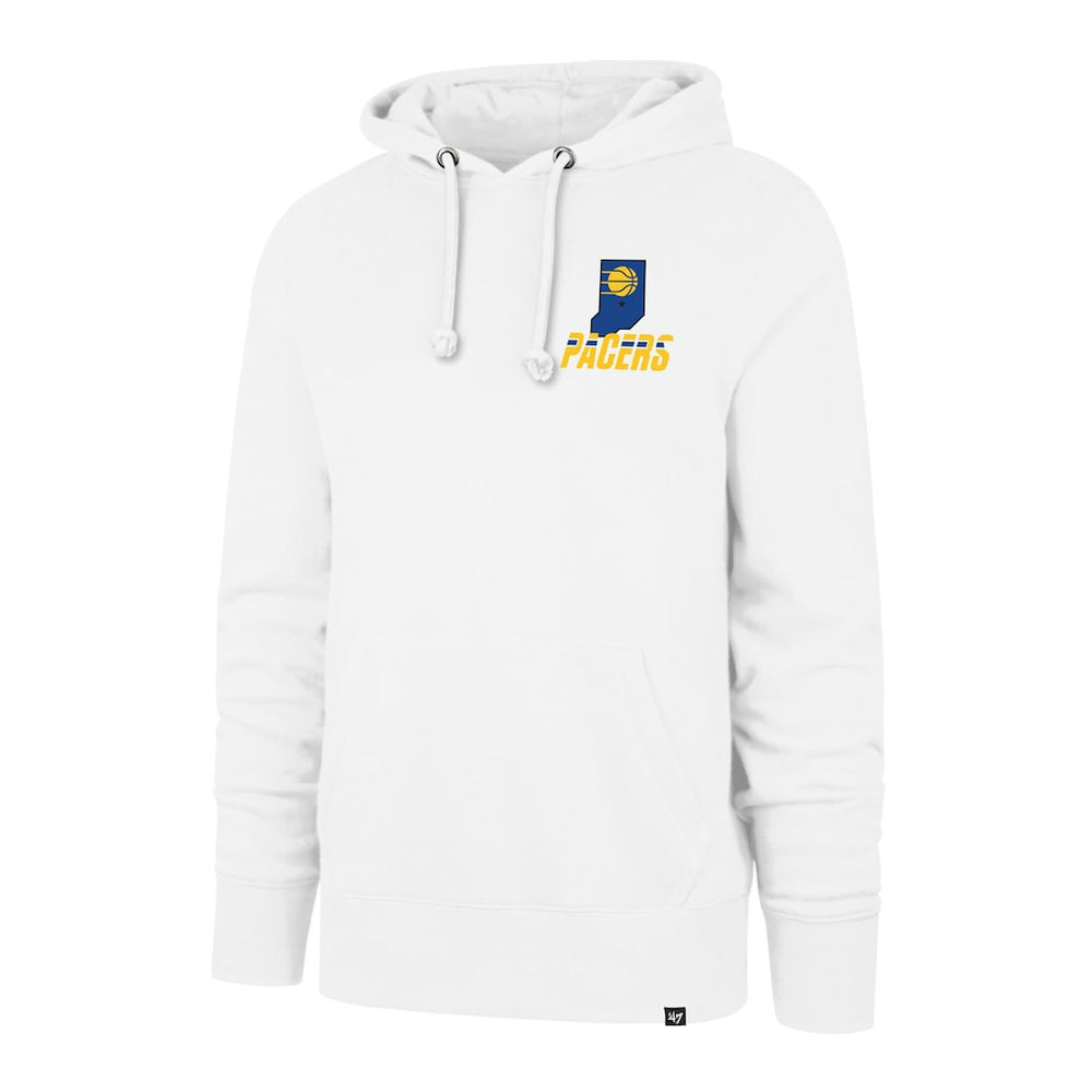White Indiana Pacers '47 2025/26 City Edition Jab Step Headline Hoodie | NBA