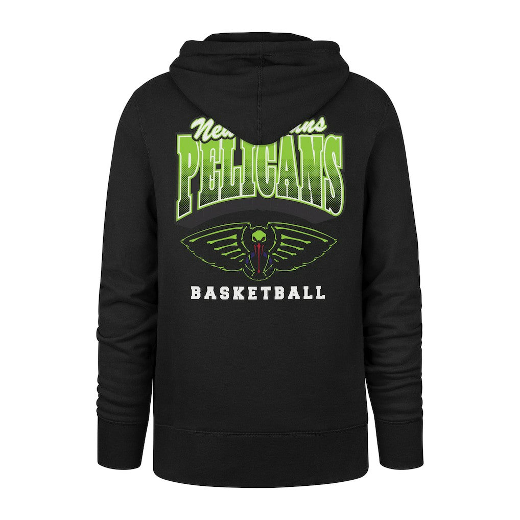 Black New Orleans Pelicans '47 2025/26 City Edition Jab Step Headline Hoodie | NBA
