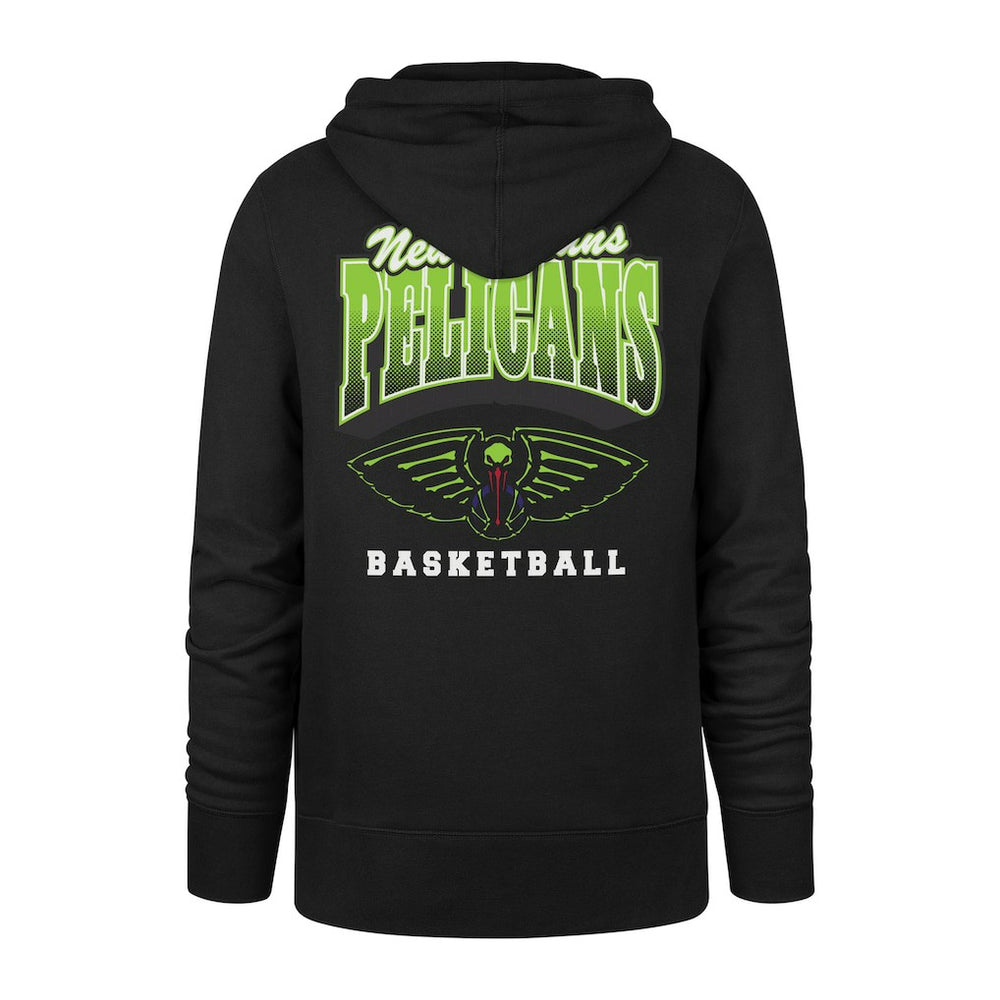 Black New Orleans Pelicans '47 2025/26 City Edition Jab Step Headline Hoodie | NBA