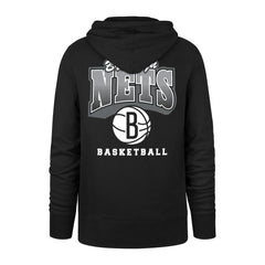 Black Brooklyn Nets '47 2025/26 City Edition Jab Step Headline Hoodie | NBA