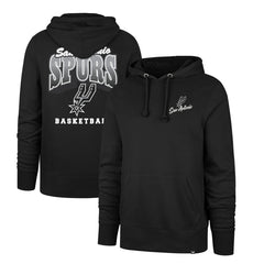 Black San Antonio Spurs '47 2025/26 City Edition Jab Step Headline Hoodie | NBA