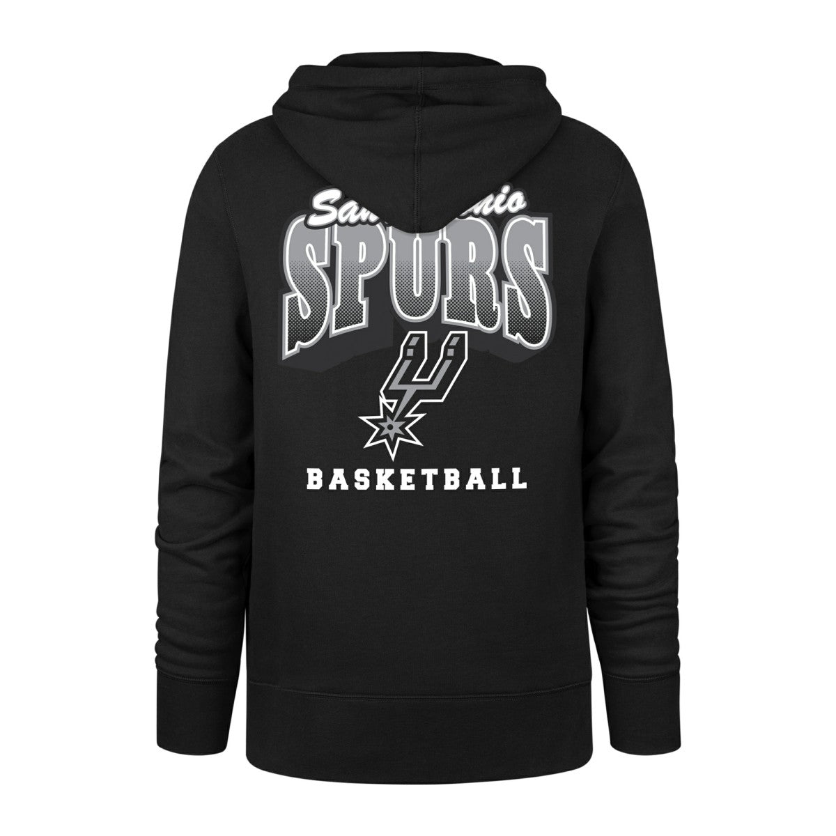 Black San Antonio Spurs '47 2025/26 City Edition Jab Step Headline Hoodie | NBA