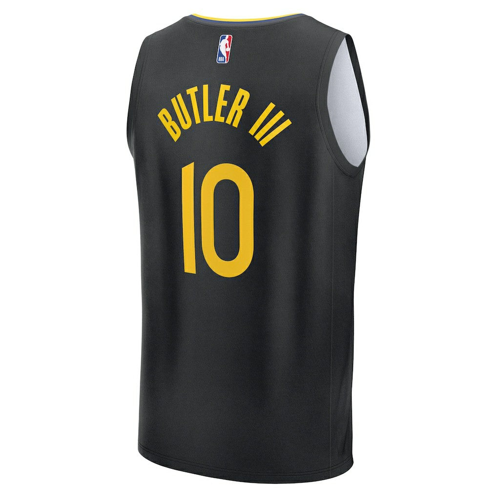 Black Jimmy Butler III Golden State Warriors Fast Break Replica Player Jersey sale | NBA