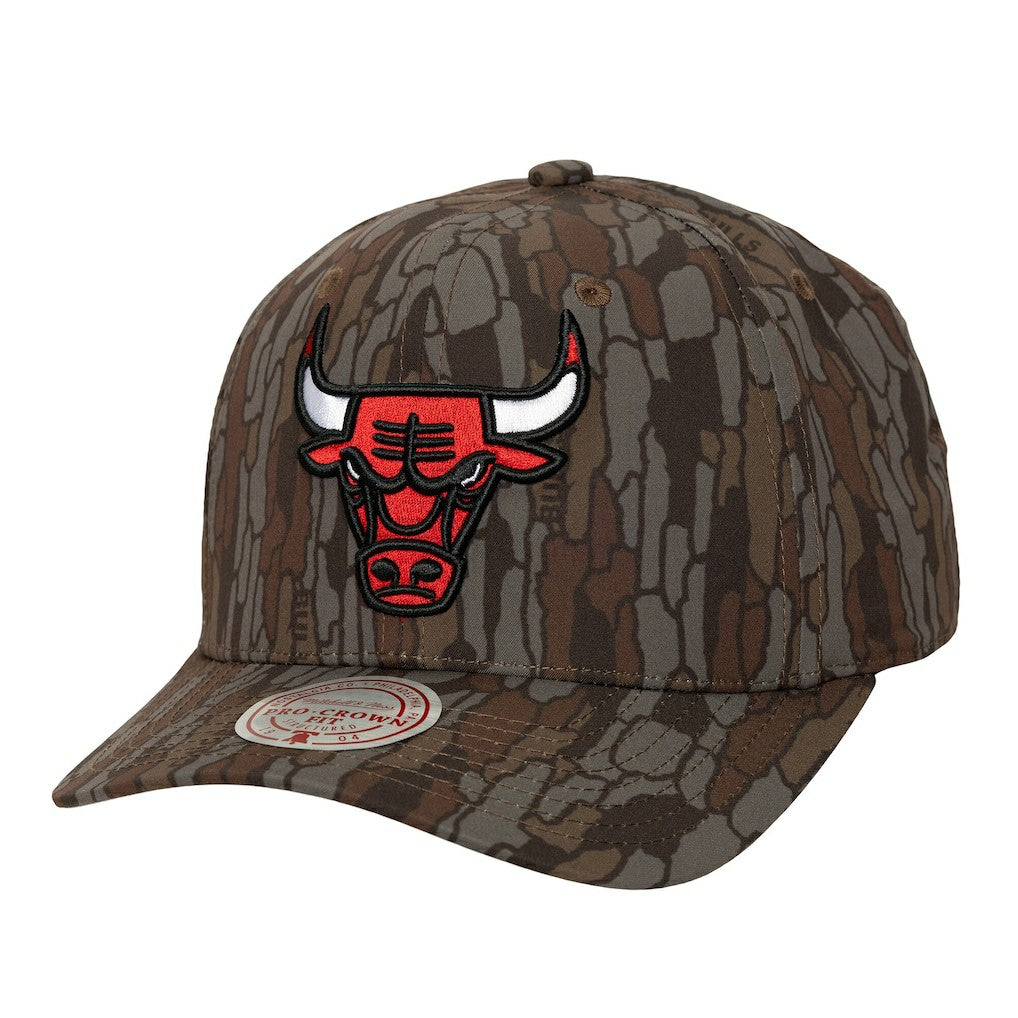 Camo Chicago Bulls Hidden Pro-Crown Adjustable Hat | NBA