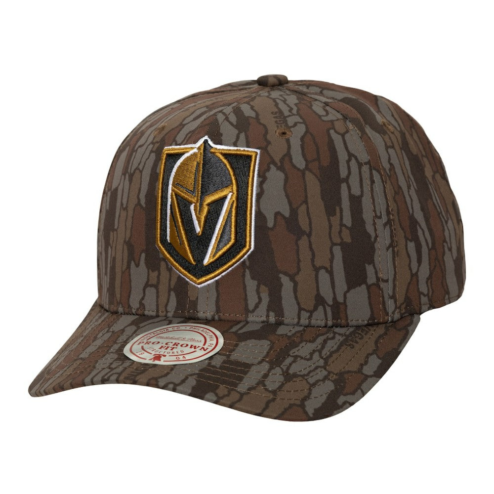 Vegas Golden Knights Mitchell & Ness Hidden Camo Pro Crown Adjustable Hat -  NHL Hats