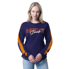 Purple Phoenix Suns G-III 4Her by Carl Banks Women's Advantage Tri-Blend Long Sleeve T-Shirt | NBA
