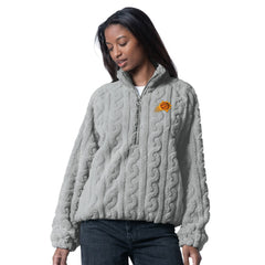 Gray Phoenix Suns G-III 4Her by Carl Banks Women's Champ Half-Zip Pullover | NBA