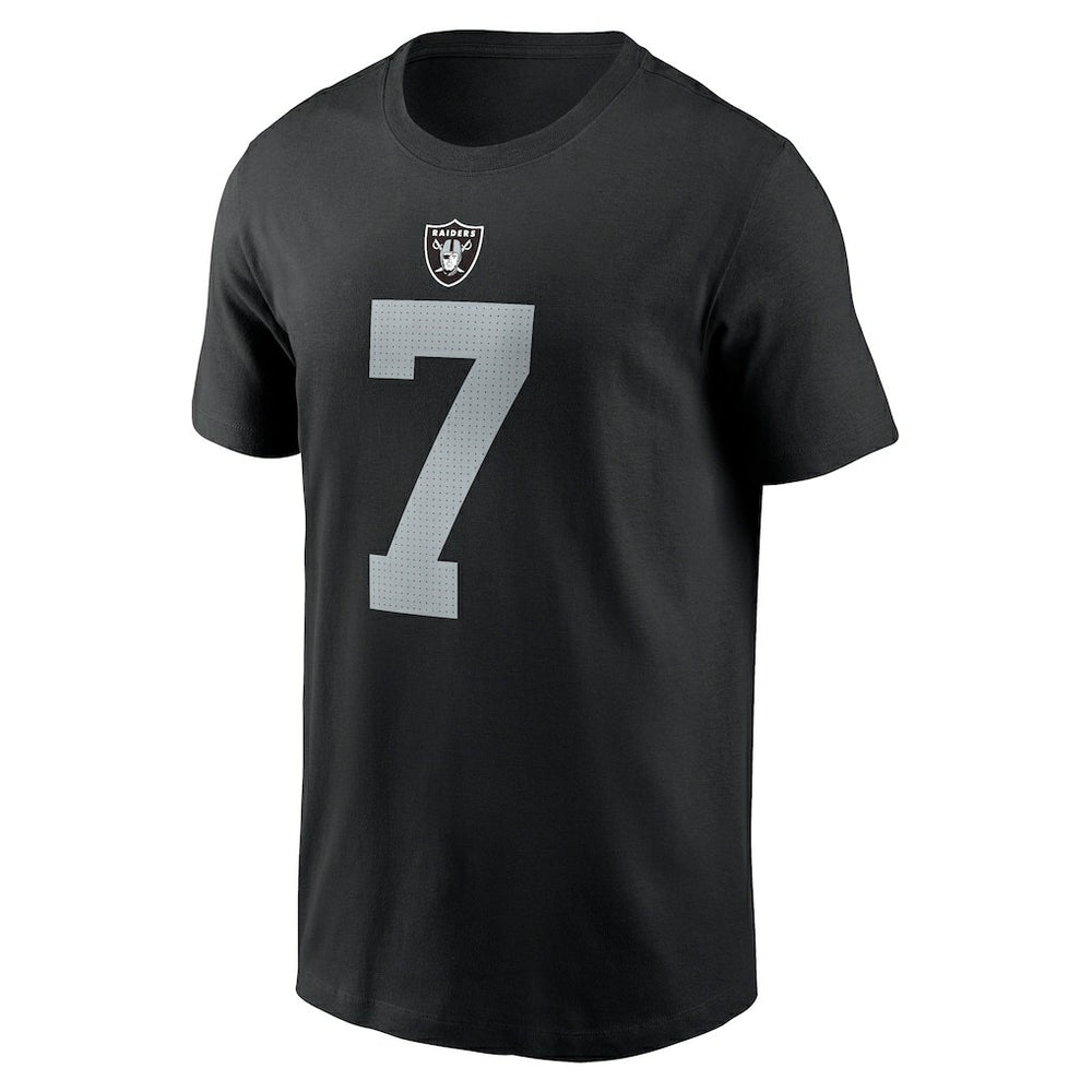 Las Vegas Raiders Geno Smith  Name & Number T-Shirt | NFL Sale