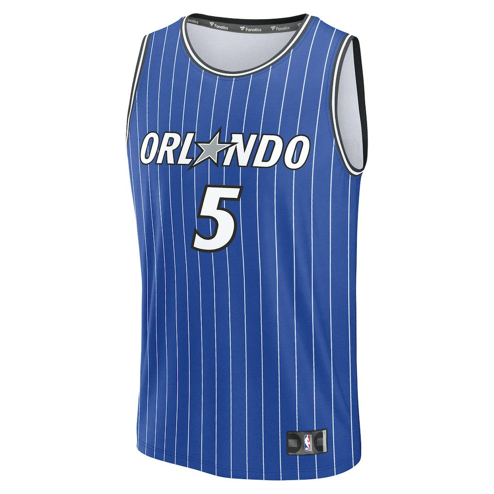 Blue Paolo Banchero Orlando Magic Fast Break Replica Player Jersey | NBA