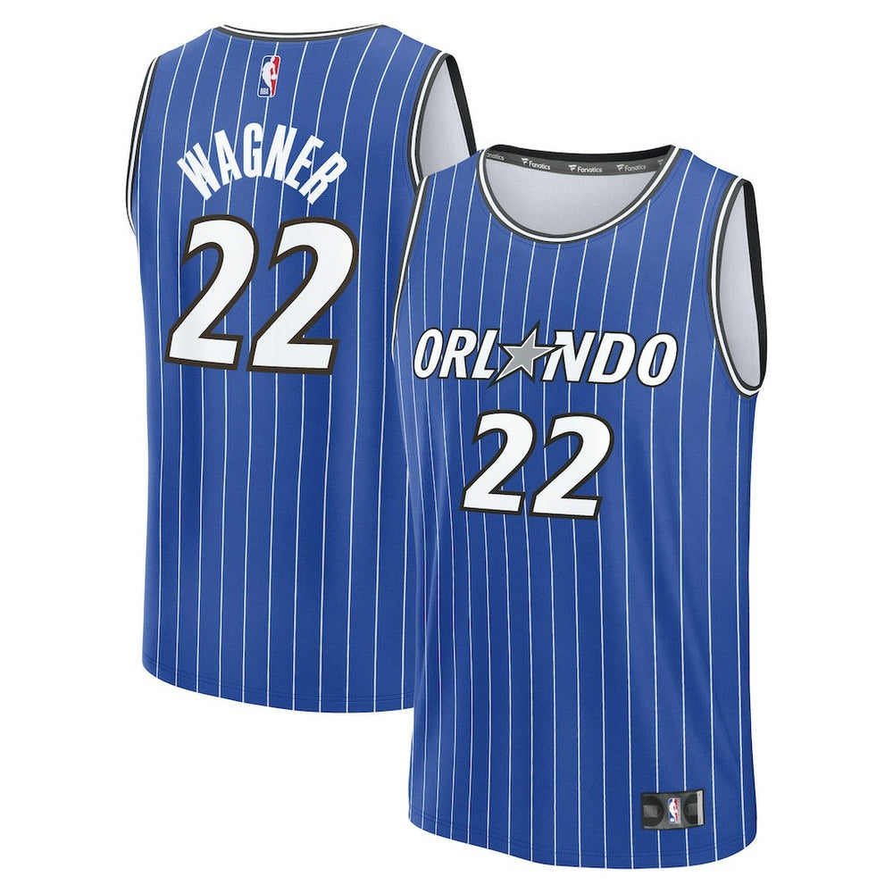 Blue Franz Wagner Orlando Magic Fast Break Replica Player Jersey | NBA