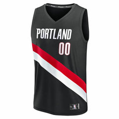 Black Scoot Henderson Portland Trail Blazers Fast Break Replica Jersey | NBA
