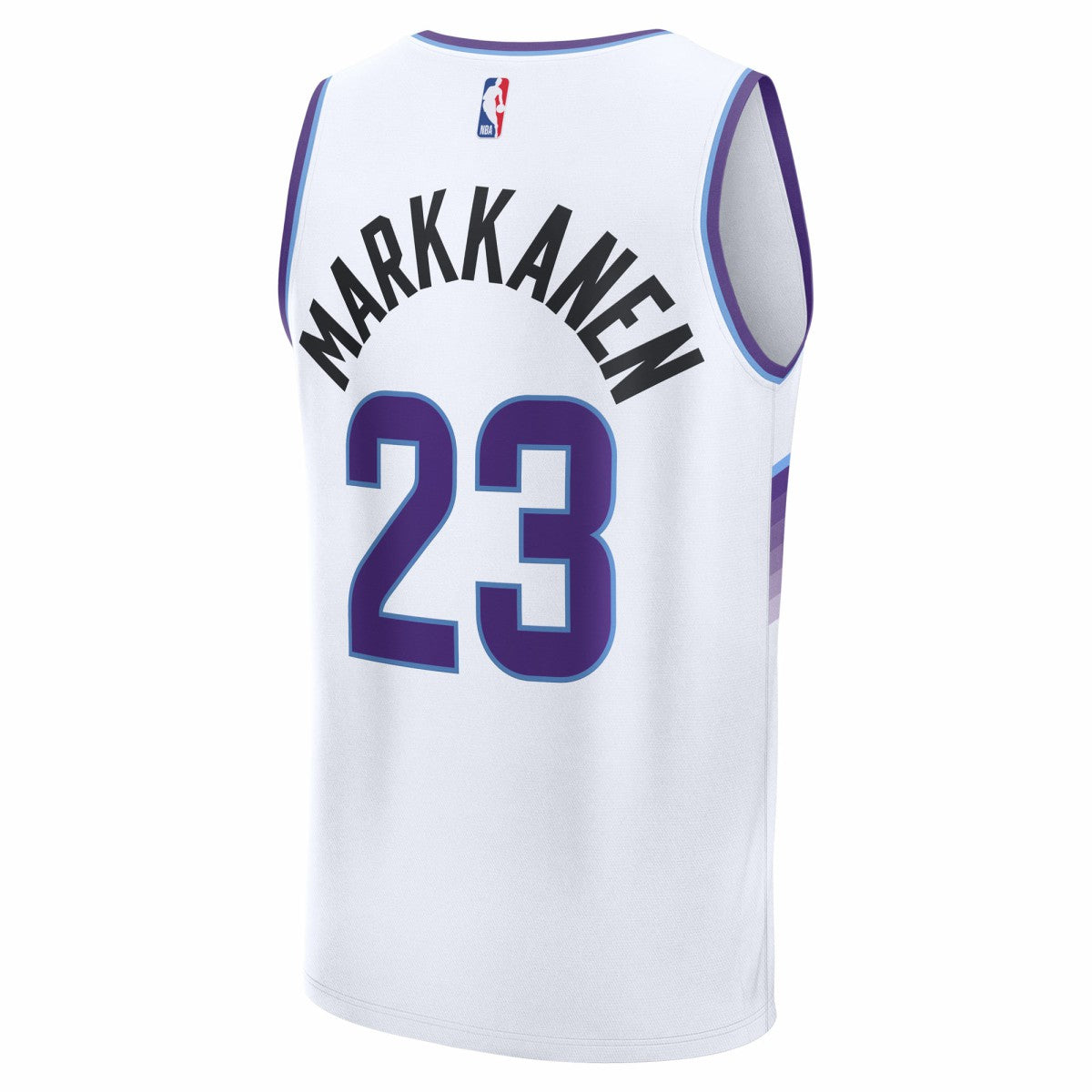 White Lauri Markkanen Utah Jazz Youth Fast Break Replica Jersey | NBA