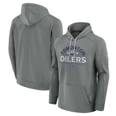 Edmonton Oilers Fanatics 2025 Stanley Cup Playoffs Authentic Pro Rink Fly Fleece Pullover Hoodie -  NHL Hoodies