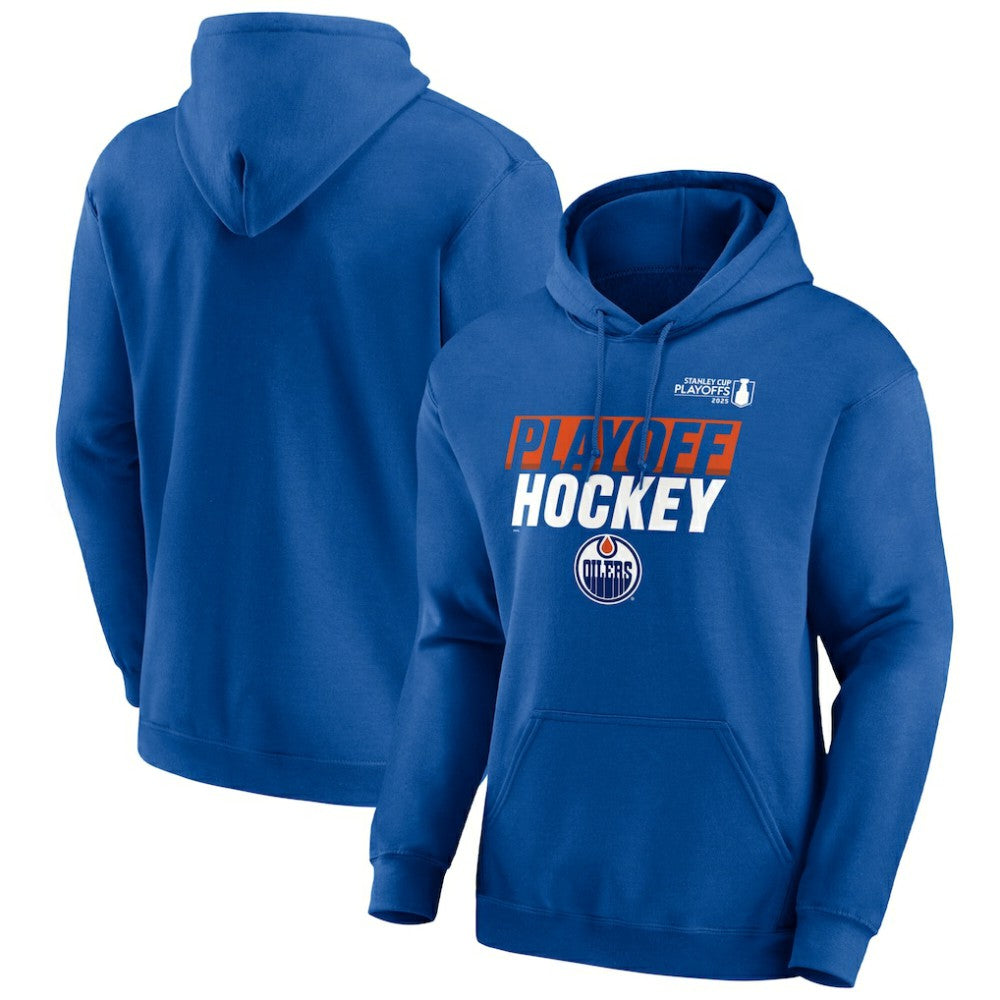 Edmonton Oilers Fanatics 2025 Stanley Cup Playoffs Breakout Fleece Pullover Hoodie -  NHL Hoodies