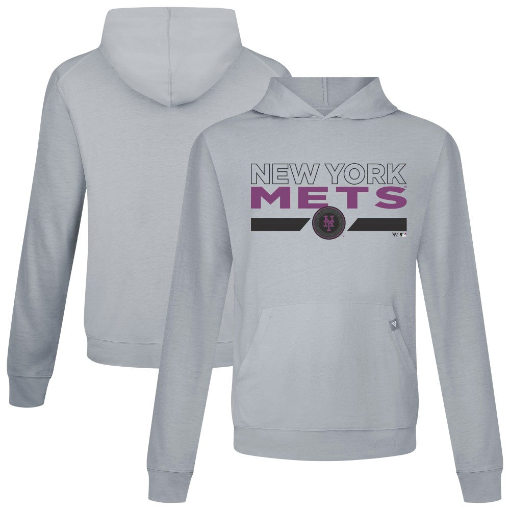New York Mets Levelwear City Connect Relay No Hitter Pullover Hoodie - MLB Hoodies