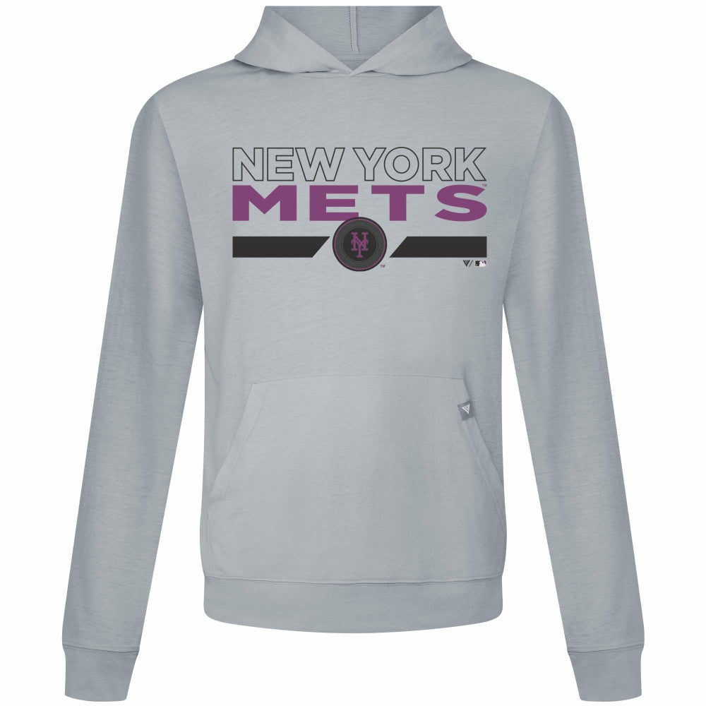 New York Mets Levelwear City Connect Relay No Hitter Pullover Hoodie - MLB Hoodies