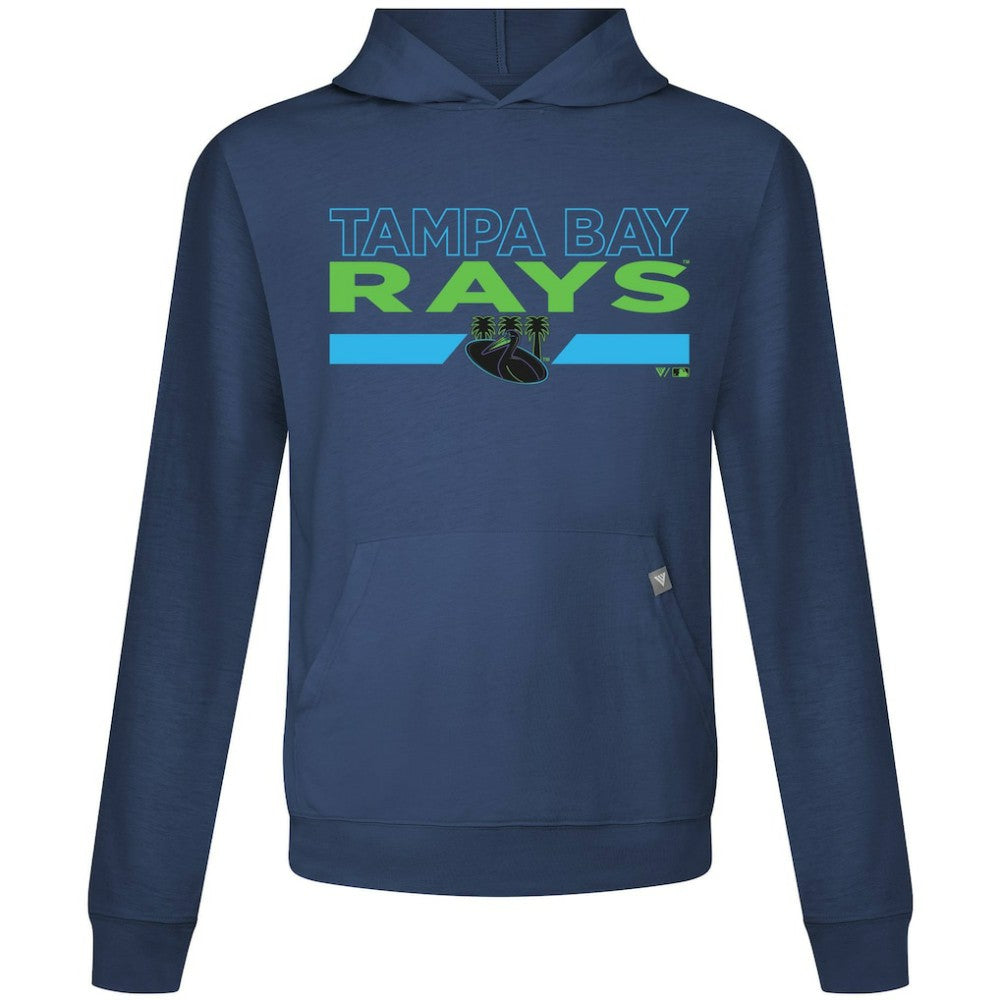 Tampa Bay Rays Levelwear City Connect Relay No Hitter Pullover Hoodie - MLB Hoodies