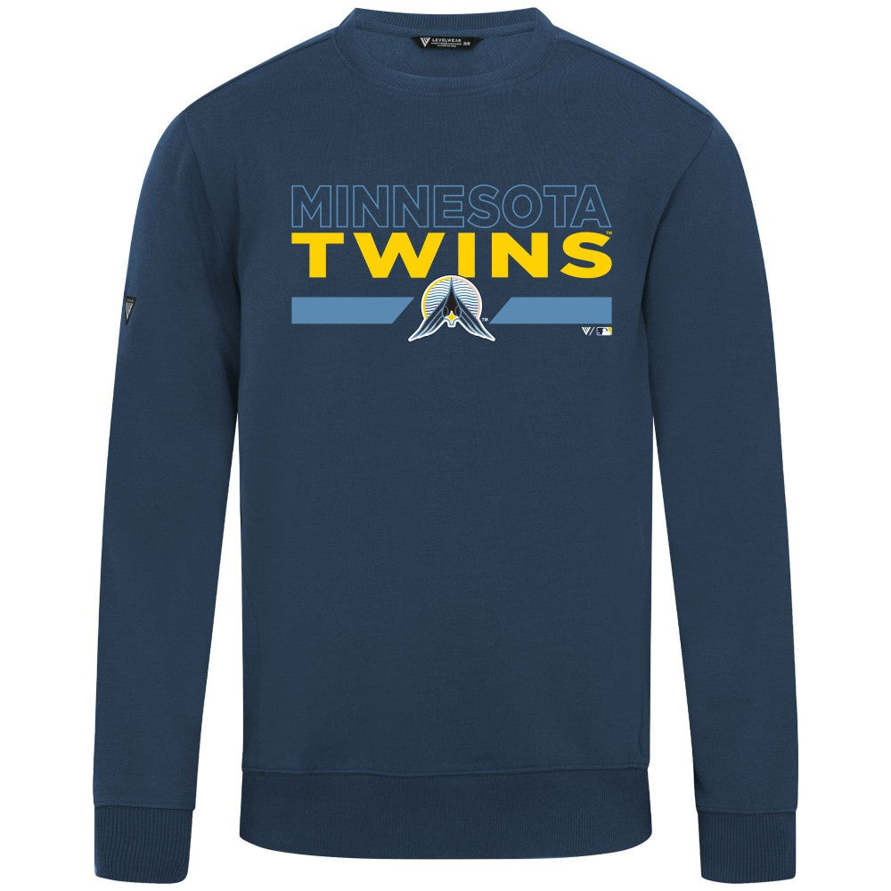 Minnesota Twins Levelwear City Connect Zane No Hitter Pullover Sweatshirt - MLB Pullover