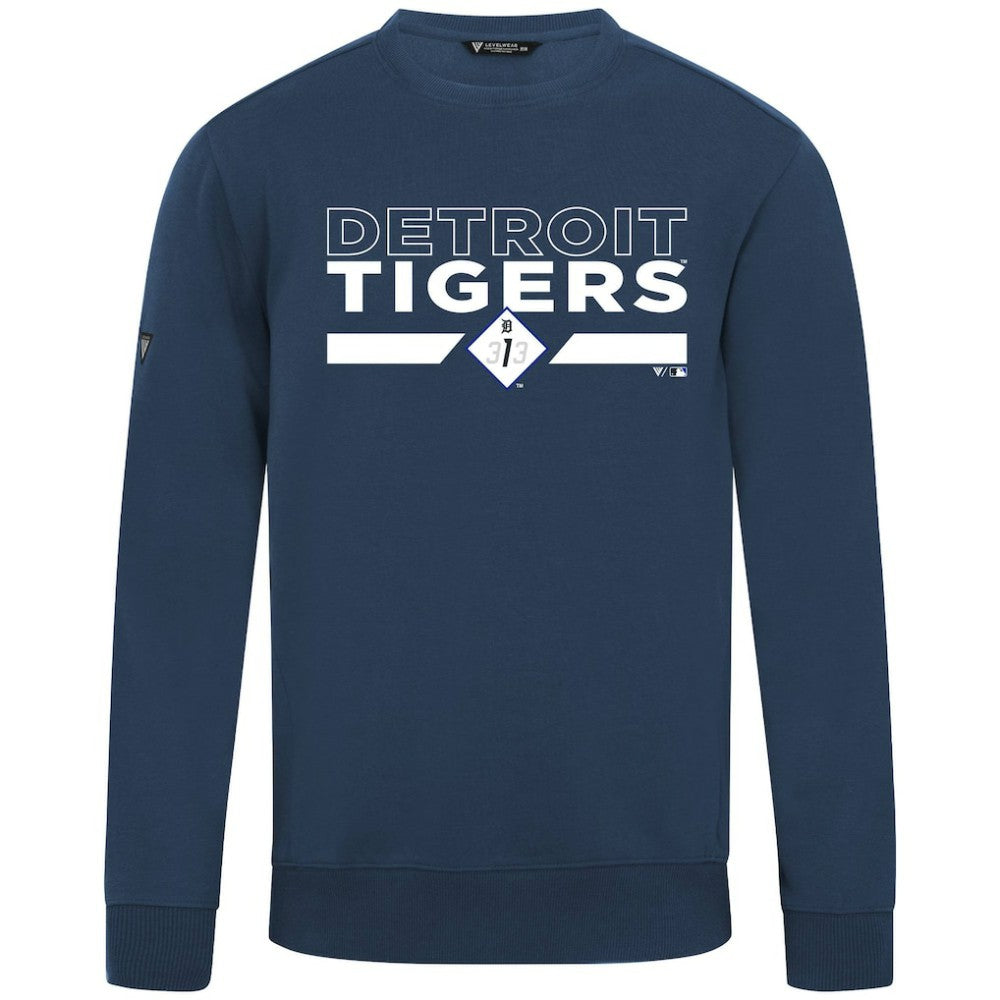 Detroit Tigers Levelwear City Connect Zane No Hitter Pullover Sweatshirt - MLB Pullover