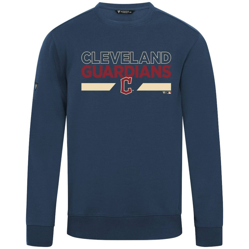 Cleveland Guardians Levelwear City Connect Zane No Hitter Pullover Sweatshirt - MLB Pullover