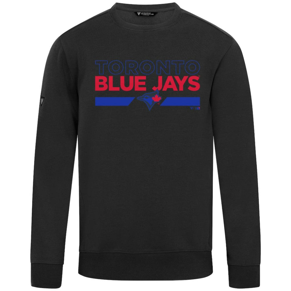 Toronto Blue Jays Levelwear City Connect Zane No Hitter Pullover Sweatshirt - MLB Pullover