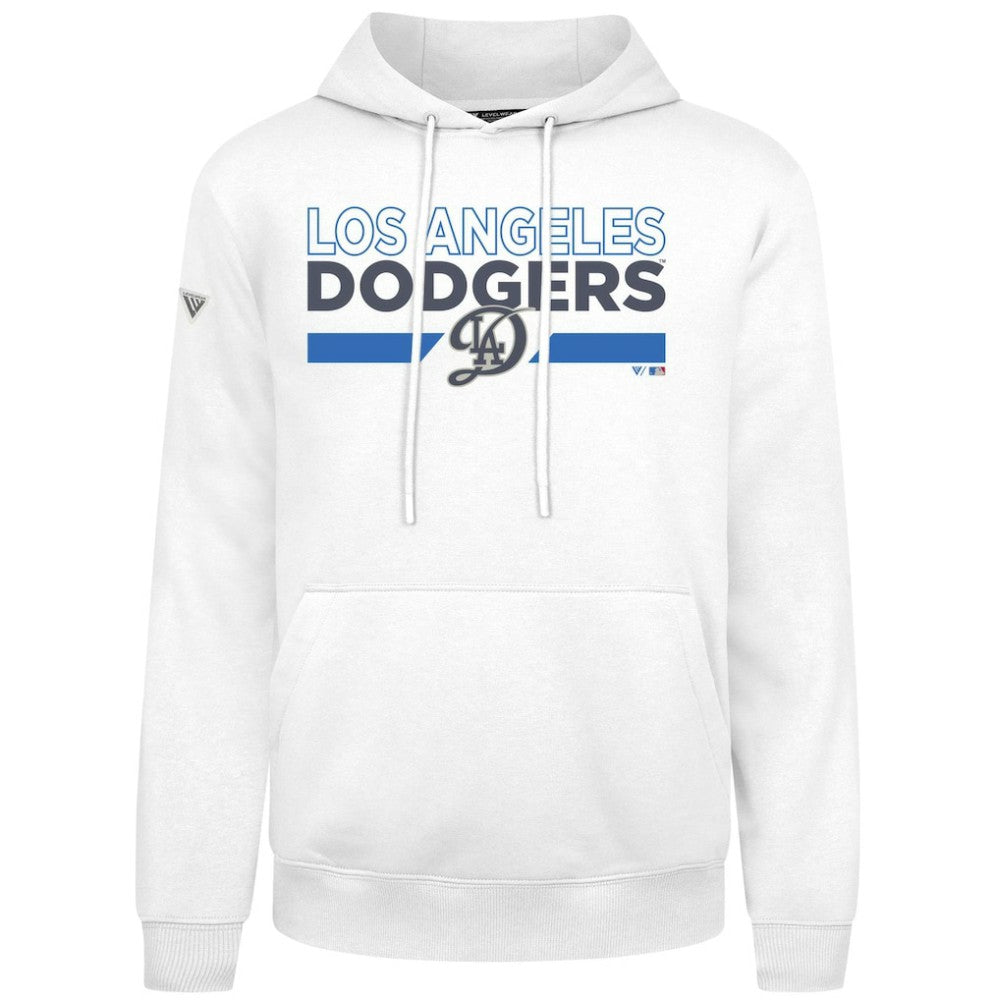 Los Angeles Dodgers Levelwear City Connect Podium No Hitter Pullover Hoodie - MLB Hoodies