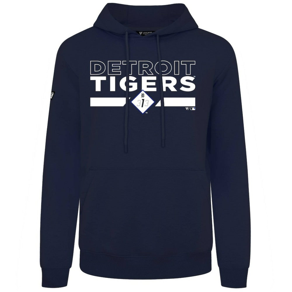 Detroit Tigers Levelwear City Connect Podium No Hitter Pullover Hoodie - MLB Hoodies