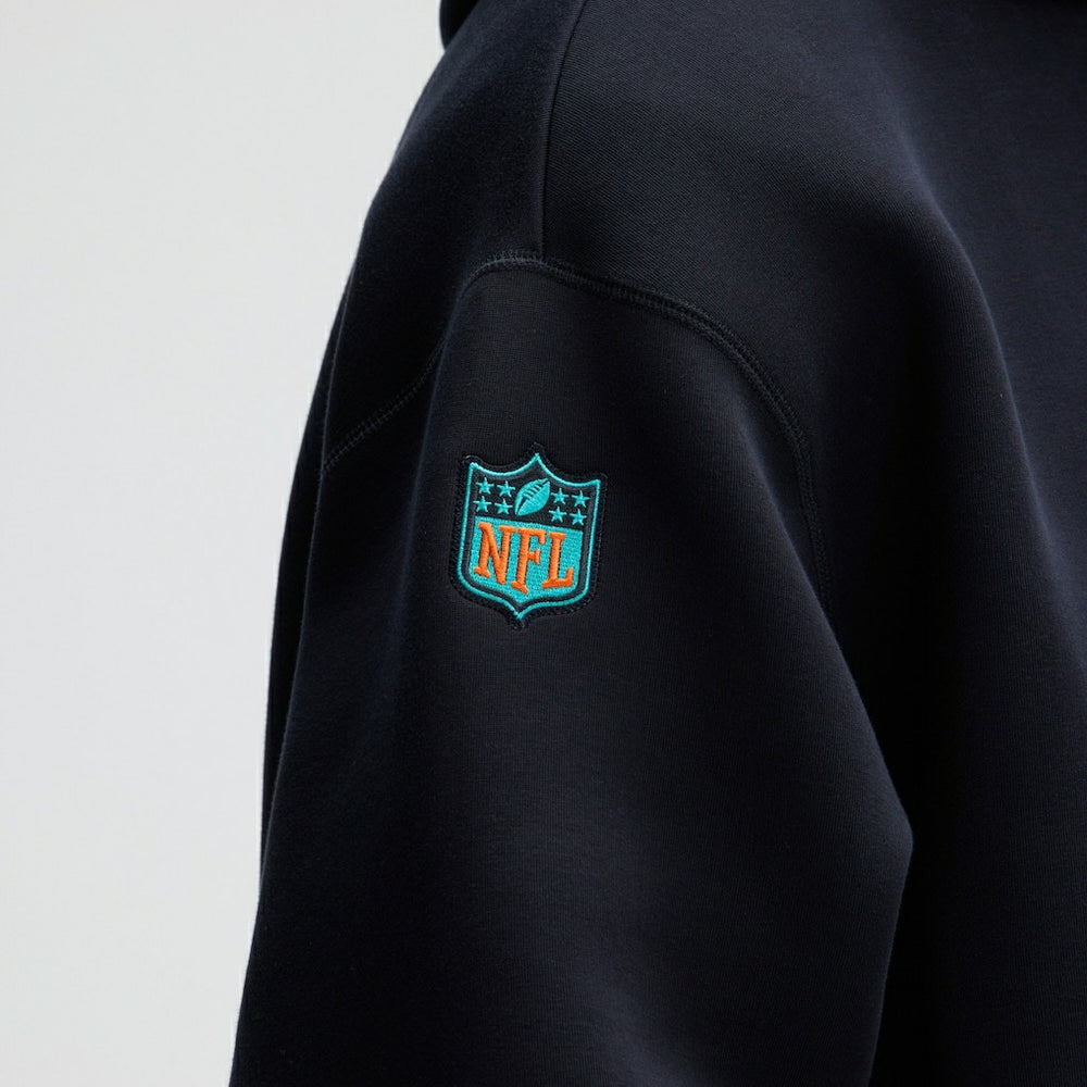 Miami Dolphins 2025 Rivalries Collection Oversized Tech Fleece Hoodie | NFL Discount