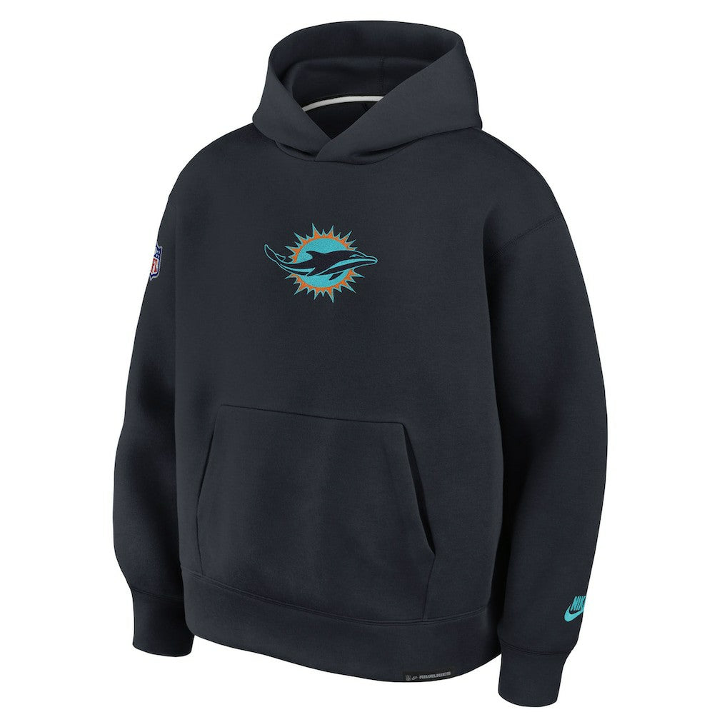Miami Dolphins 2025 Rivalries Collection Oversized Tech Fleece Hoodie | NFL Discount