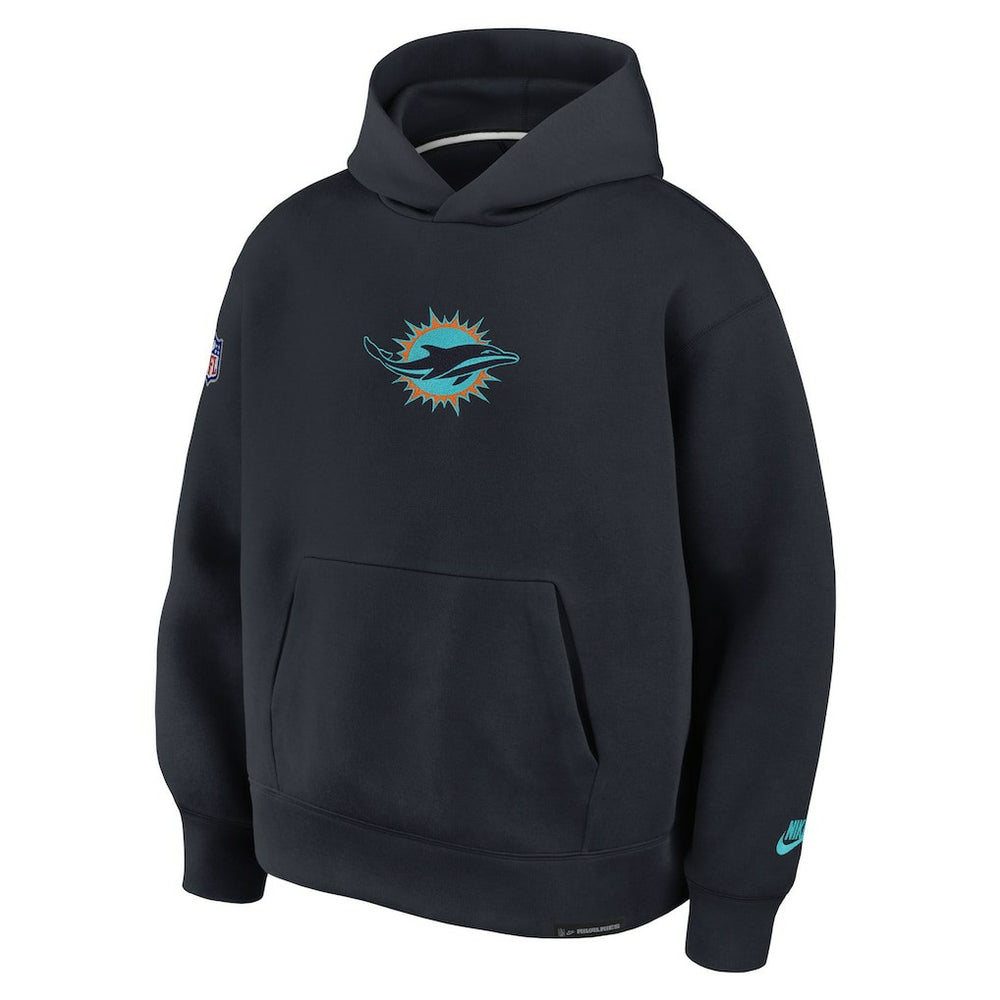 Miami Dolphins 2025 Rivalries Collection Oversized Tech Fleece Hoodie | NFL Discount