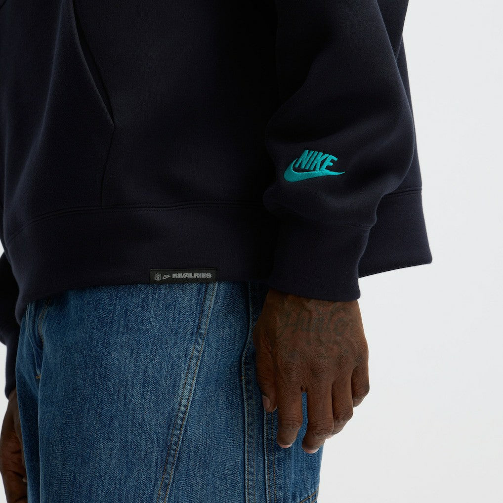 Miami Dolphins 2025 Rivalries Collection Oversized Tech Fleece Hoodie | NFL Discount