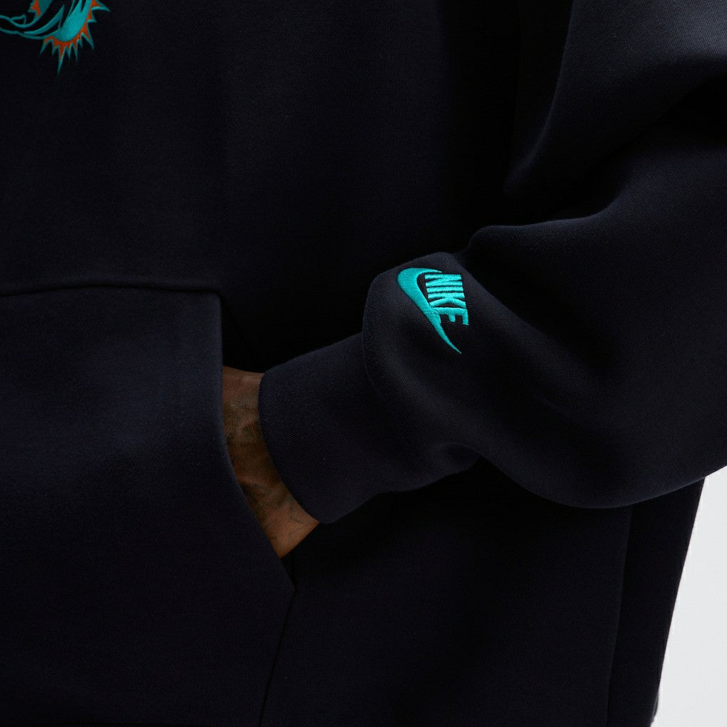 Miami Dolphins 2025 Rivalries Collection Oversized Tech Fleece Hoodie | NFL Discount
