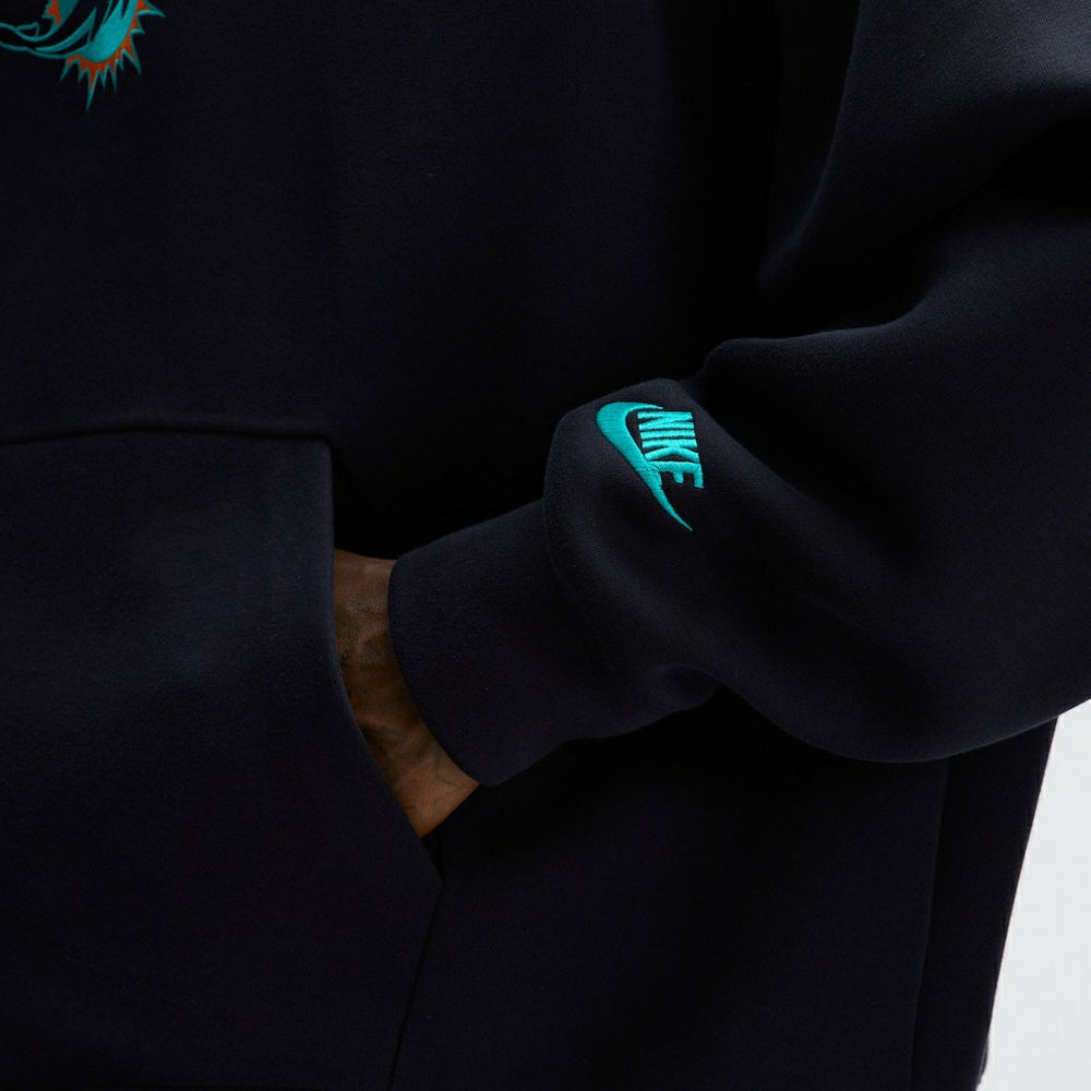 Miami Dolphins 2025 Rivalries Collection Oversized Tech Fleece Hoodie | NFL Discount