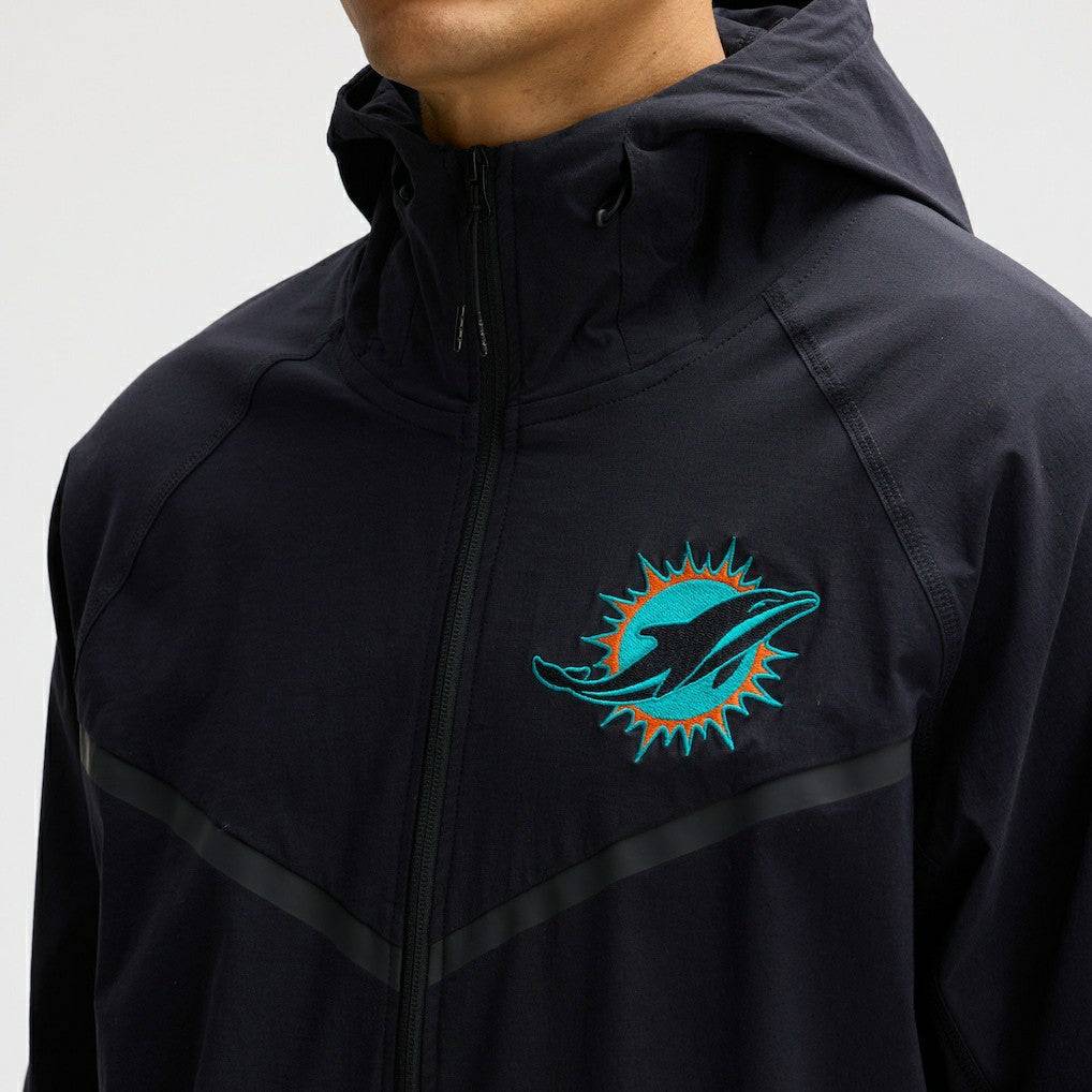 Miami Dolphins 2025 Rivalries Collection Tech Raglan Full-Zip Jacket | NFL US