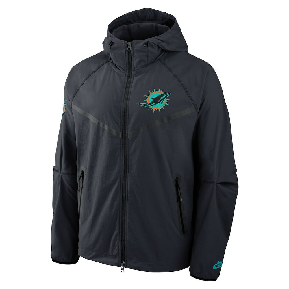Miami Dolphins 2025 Rivalries Collection Tech Raglan Full-Zip Jacket | NFL US