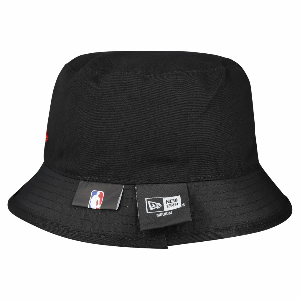 White Chicago Bulls Team Cheer Reversible Bucket Hat | NBA