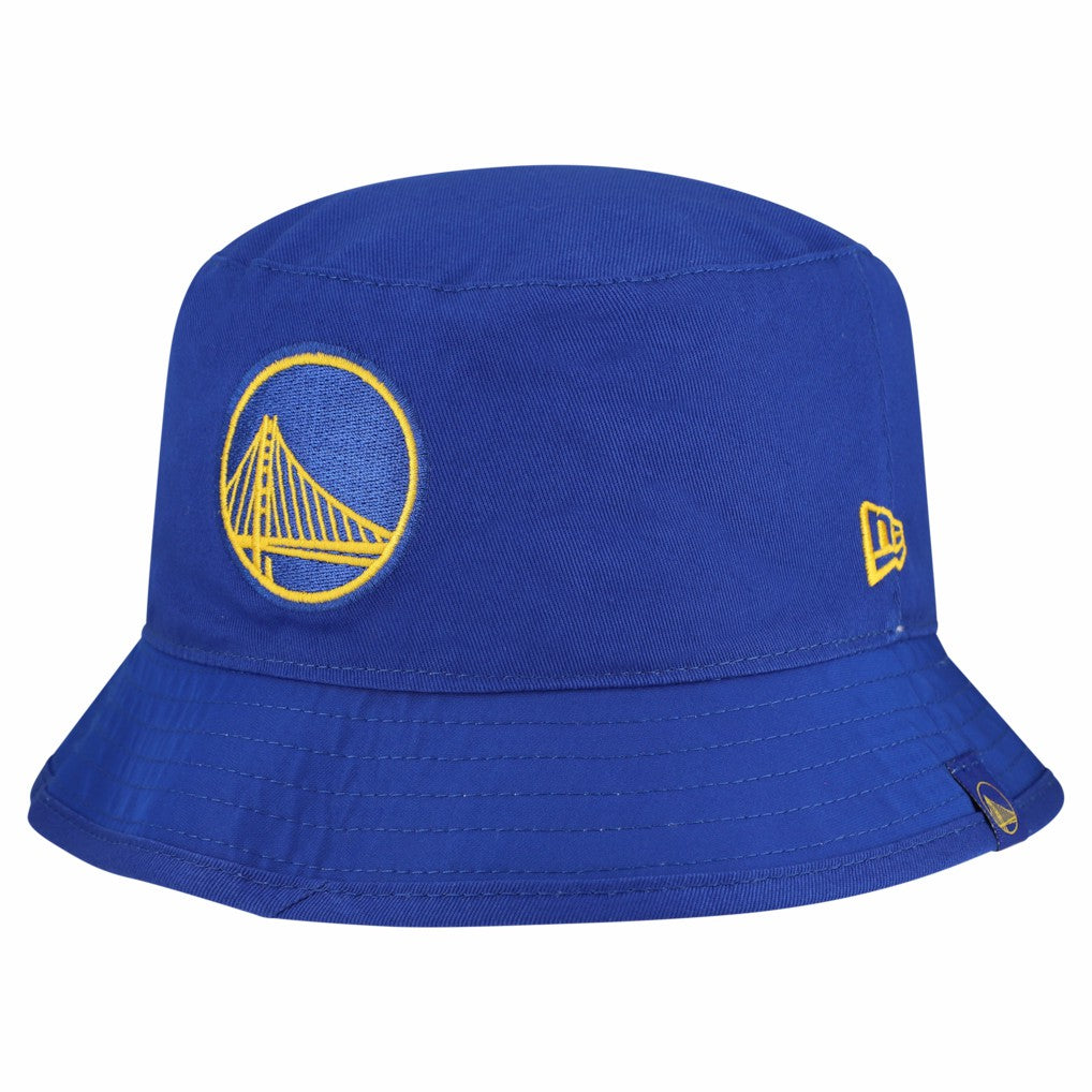 White Golden State Warriors Team Cheer Reversible Bucket Hat sale | NBA