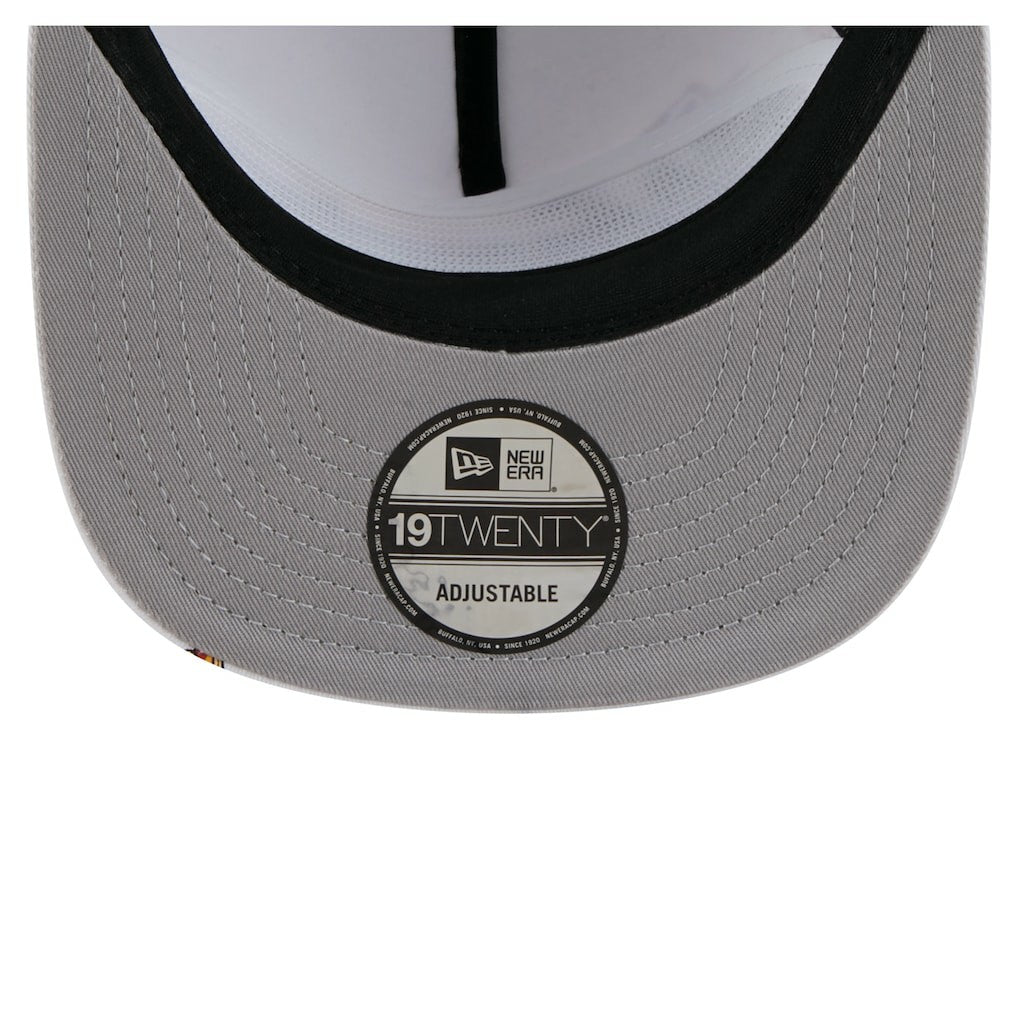 White Golden State Warriors Team Cheer Rope 19TWENTY Adjustable Hat sale | NBA