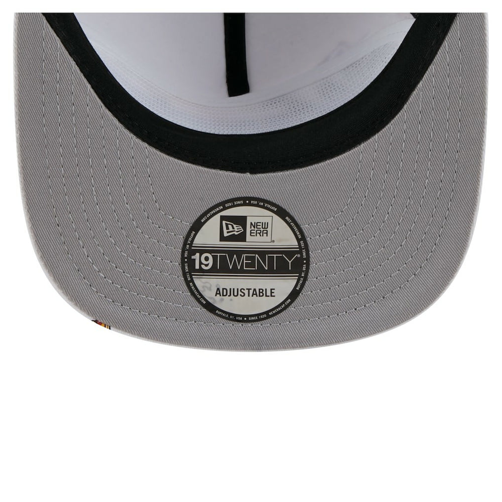 White Golden State Warriors Team Cheer Rope 19TWENTY Adjustable Hat sale | NBA